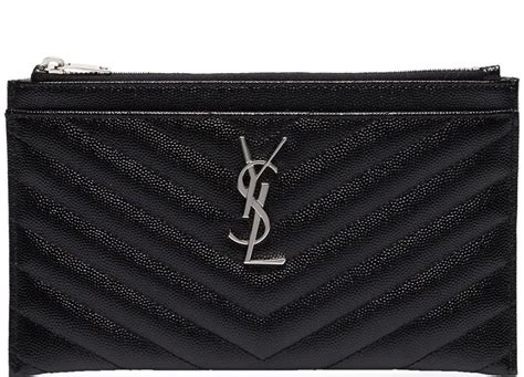 monogram bill pouch ysl